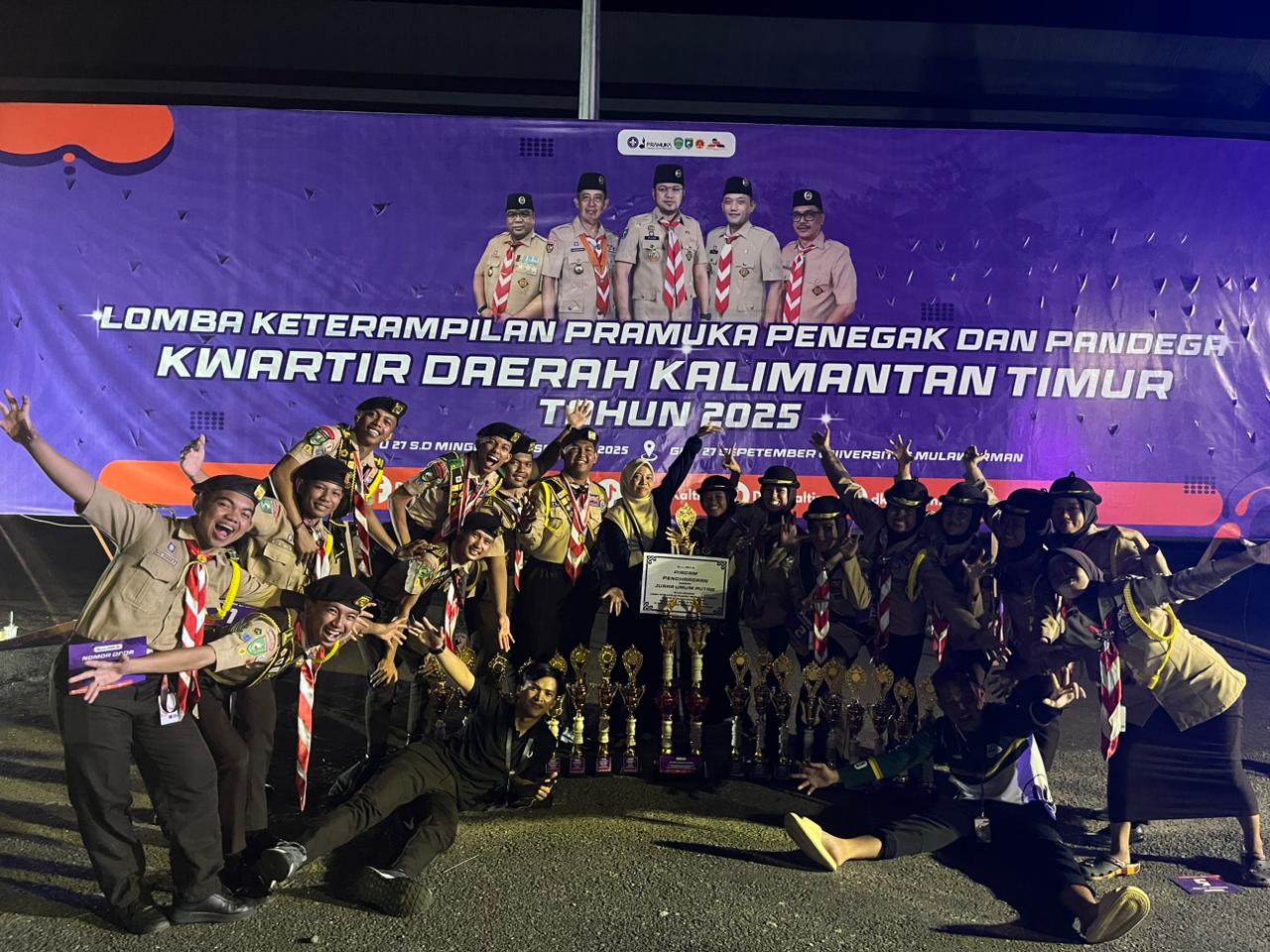 Borong 17 Penghargaan, Siswa Yayasan DDI Karya Raih Juara Umum Putra LKP Kaltim